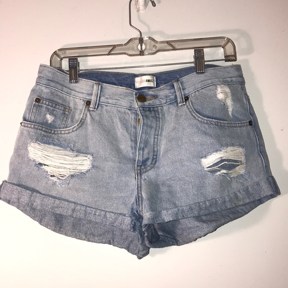 Amuse Society Pants - AMUSE SOCIETY JEAN SHORTS